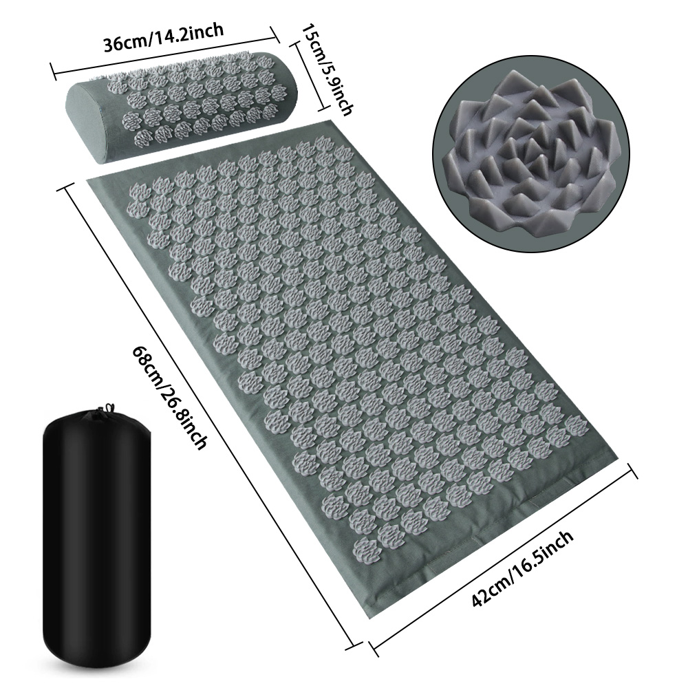 9 Must-Have Acupressure Mat Pillow Set on AliExpress (May Deals)