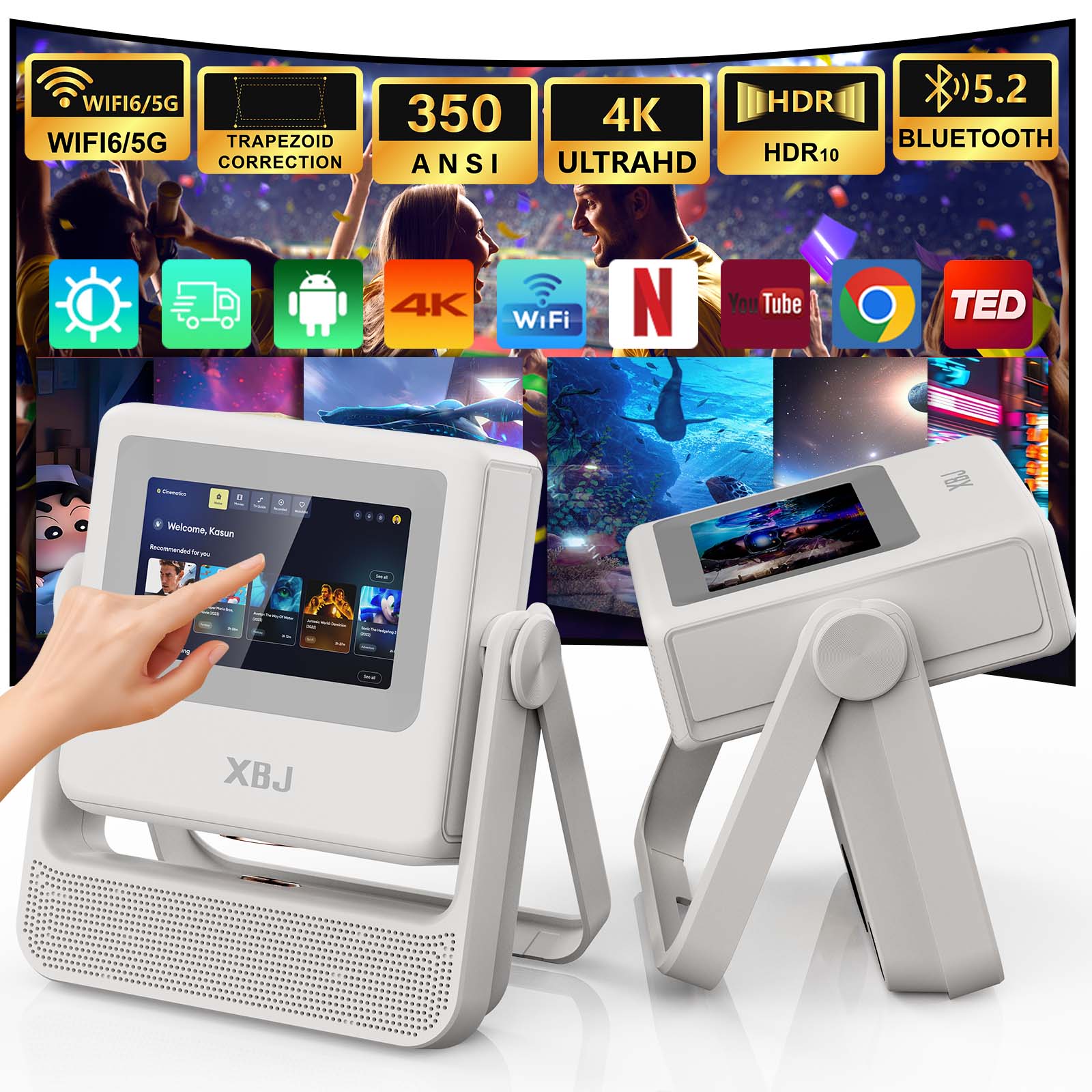 Best Portable Projector Phone Compatible on AliExpress in 2026