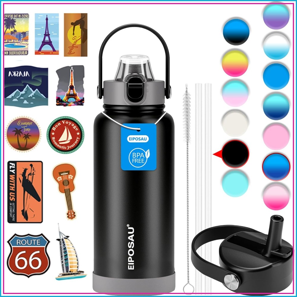 Best Insulated Water Bottle Wide Mouth 32Oz on AliExpress