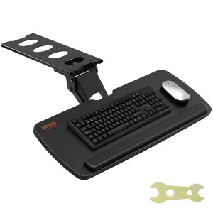 Best Keyboard Tray Under Desk Adjustable Sliding on AliExpress