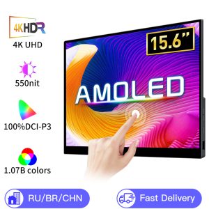 Best Portable Monitor 4K 15.6 Oled on AliExpress in 2026