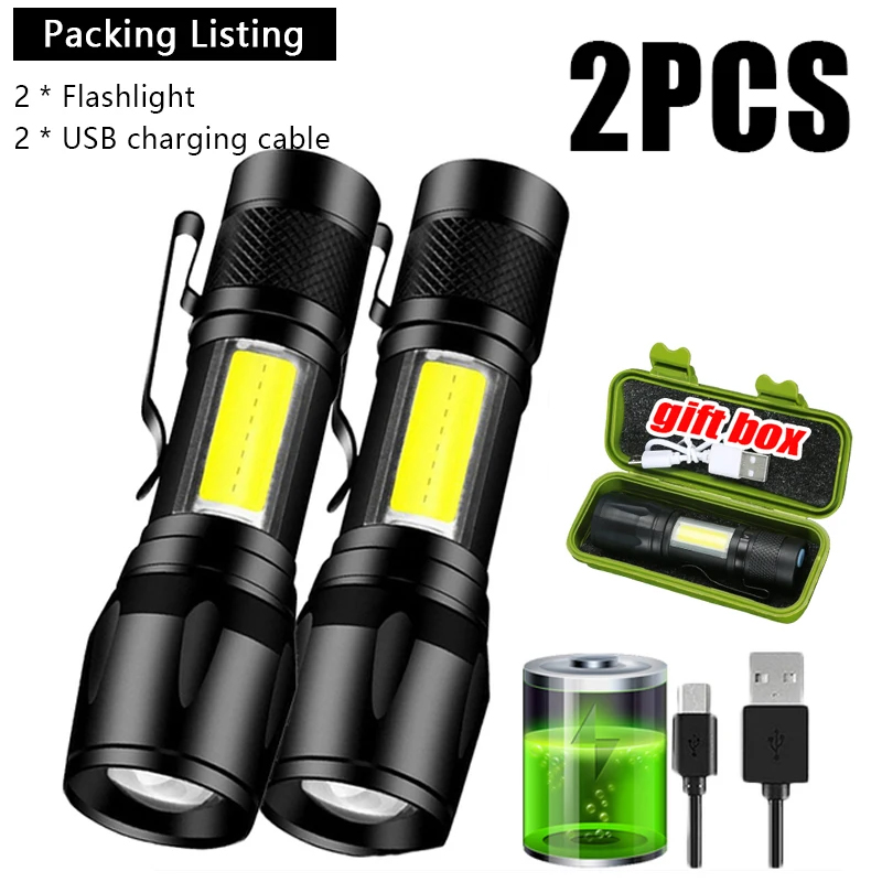 Best Tactical Flashlight Zoomable Focus on AliExpress in 2026