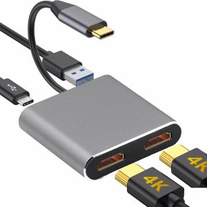 Best Usb C Docking Station Dual Monitor 4K on AliExpress