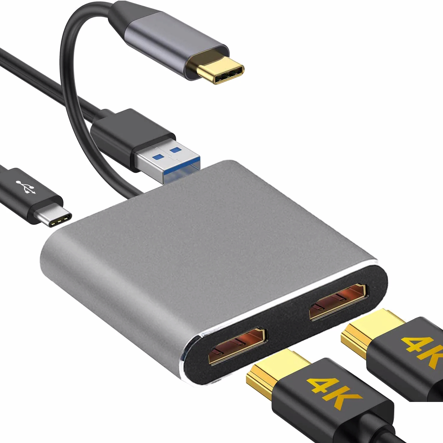 Best Usb C Docking Station Dual Monitor 4K on AliExpress